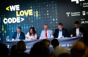 FUNDACIÓN TELEFÓNICA, AYUNTAMIENTO DE MÁLAGA, JUNTA DE ANDALUCÍA Y DIPUTACIÓN RENUEVAN SU ALIANZA TRES AÑOS MÁS PARA SEGUIR IMPULSANDO EL CAMPUS DE PROGRAMACIÓN 42